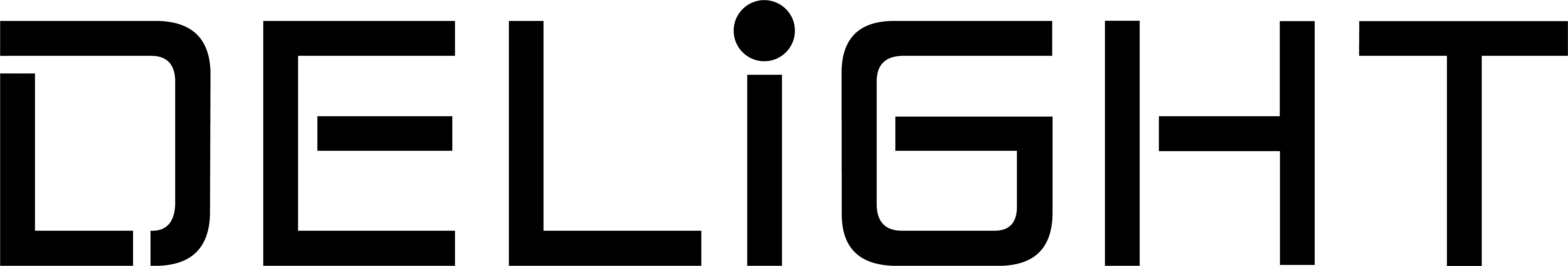 Delight black logo