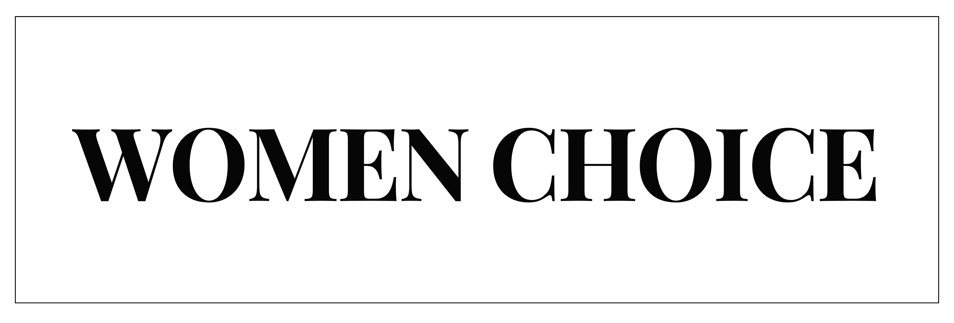 Women choice logo